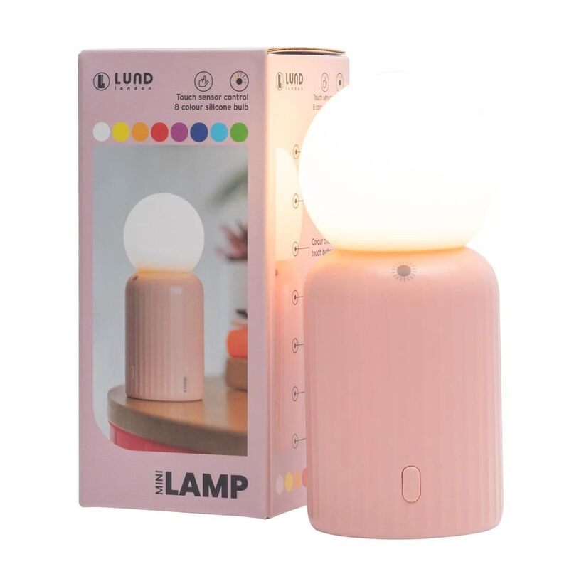 Lund London Mini Wireless Lamp - Pink