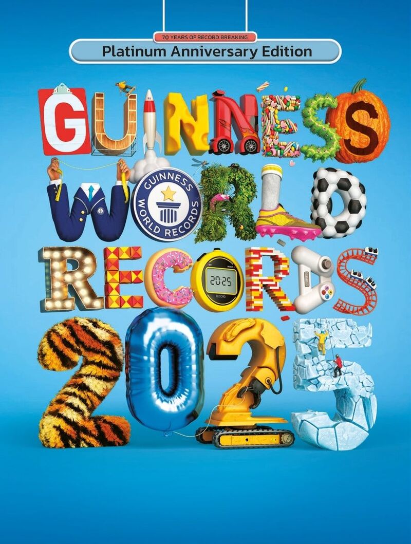 Guinness World Records 2025 (Platinum Anniversary) (Middle East Edition) | Guinness World Recor