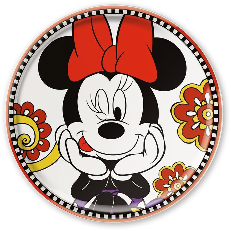 Egan Disney - Minnie Forever & Ever Round Plate