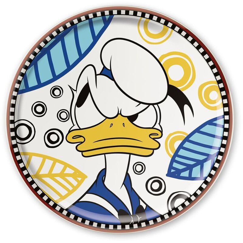 Egan Disney - Donald Forever & Ever Round Plate