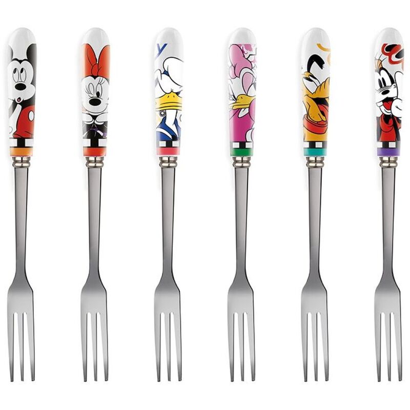 Egan Disney - Forever & Ever Pastry Fork Set (Set of 6)