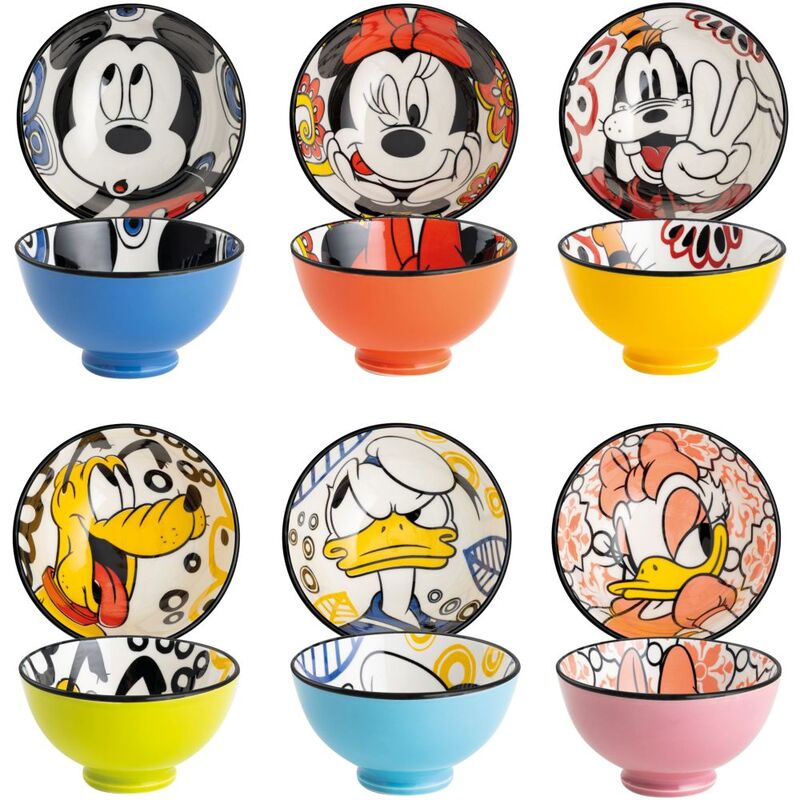 Egan Disney - Forever & Ever Bowl 500ml (Set of 6)