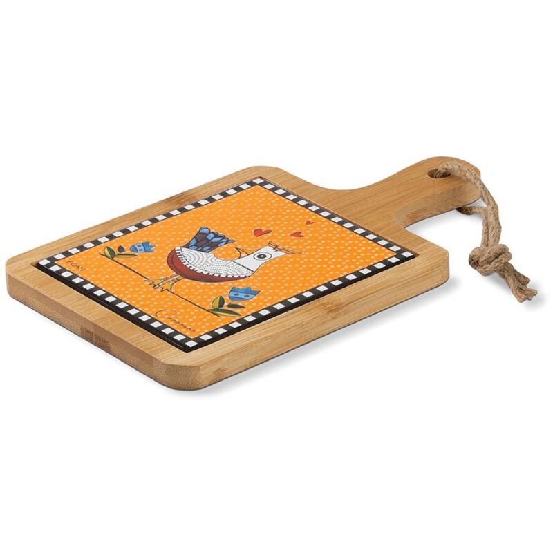 Egan Cocorico Chopping Board - Orange