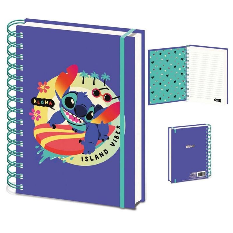 Pyramid Lilo And Stitch Acid Pops A5 Wiro Notebook