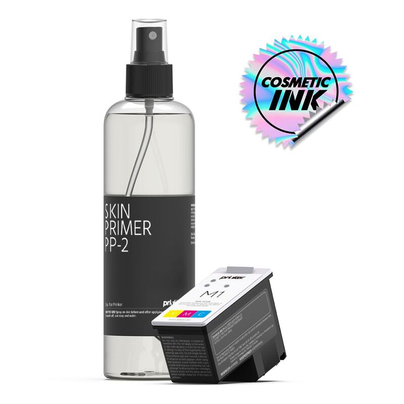 Prinker M Temporary Tattoo Color Ink Cartridge - Compatible with Prinker M device