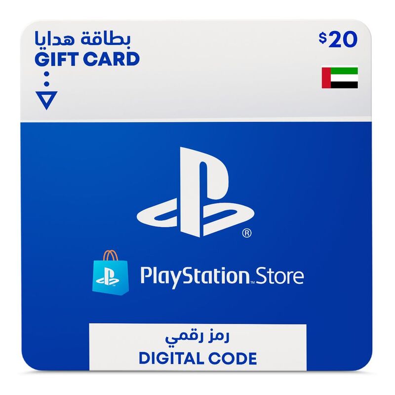 Sony PSN PlayStation Network Wallet Top-up - 20 USD (UAE) (Digital Code)