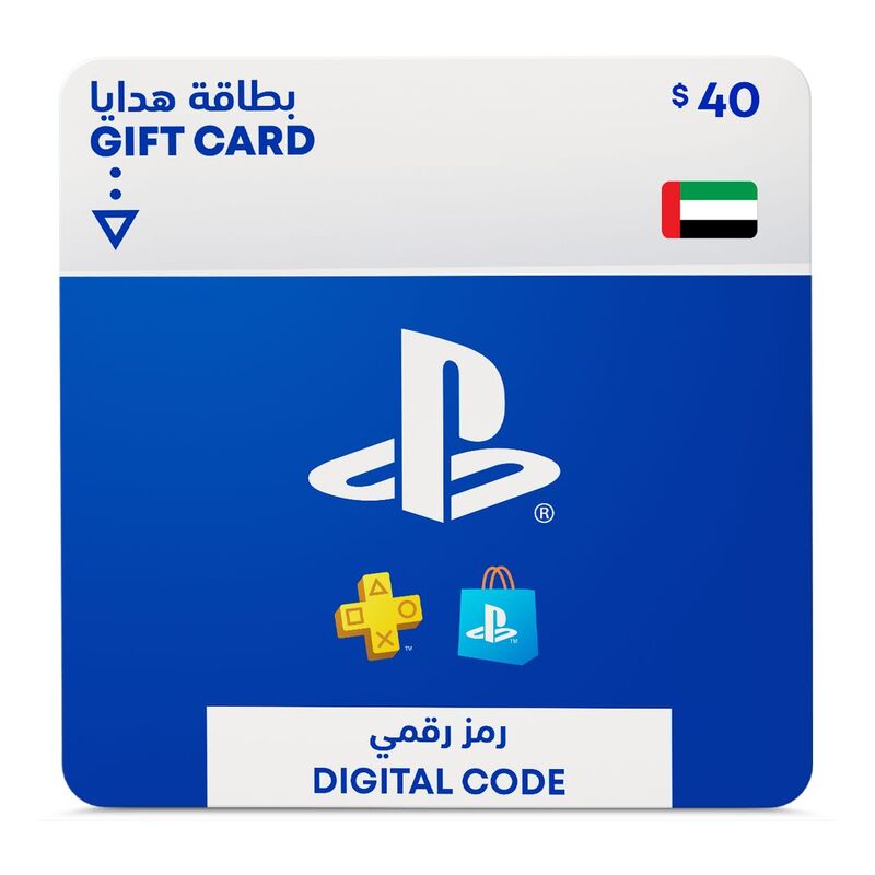 Sony PSN PlayStation Network Wallet Top-up - 40 USD (UAE) (Digital Code)