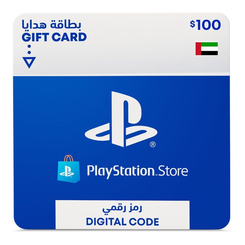 Sony PSN PlayStation Network Wallet Top-up - 100 USD (UAE) (Digital Code)