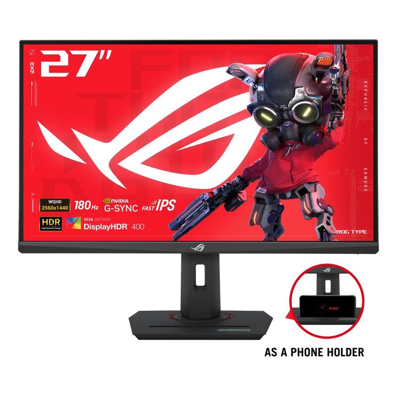 ASUS ROG Strix XG27ACS USB Type-C Gaming Monitor 27-inch (2560x1440)/180Hz