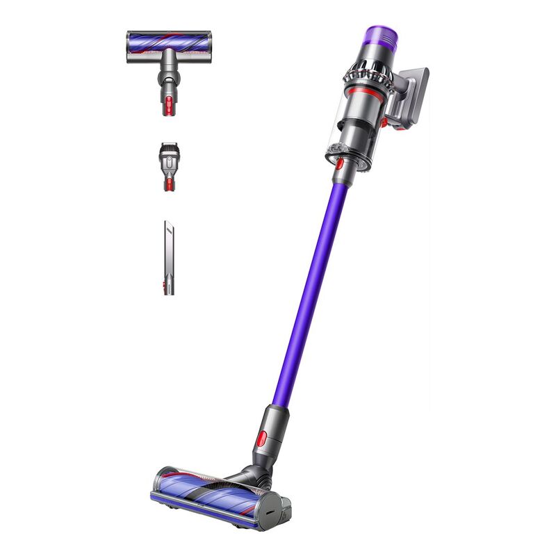 Dyson V11 Advanced Cordless Vacuum - Silver Nickel/Purple