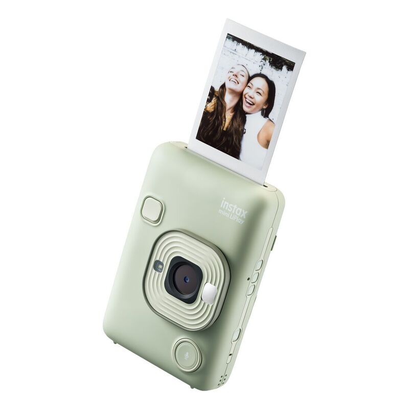 Fujifilm instax mini LiPlay 2-in-1 Hybrid Instant Camera - Matcha Green Fujifilm instax mini LiPlay 2-in-1 Hybrid Instant Camera - Matcha Green