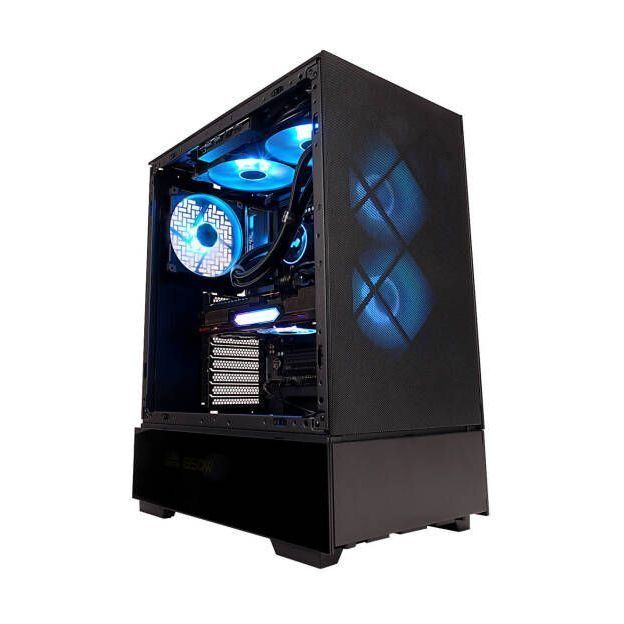 ANIGMA Pre-built Gaming Desktop i7-14700KF/B760M Wifi Motherboard/32GB RAM/1TB SSD/RTX 4070 Super 12GB/240 All-In-One liquid cooler/750W Standard P...