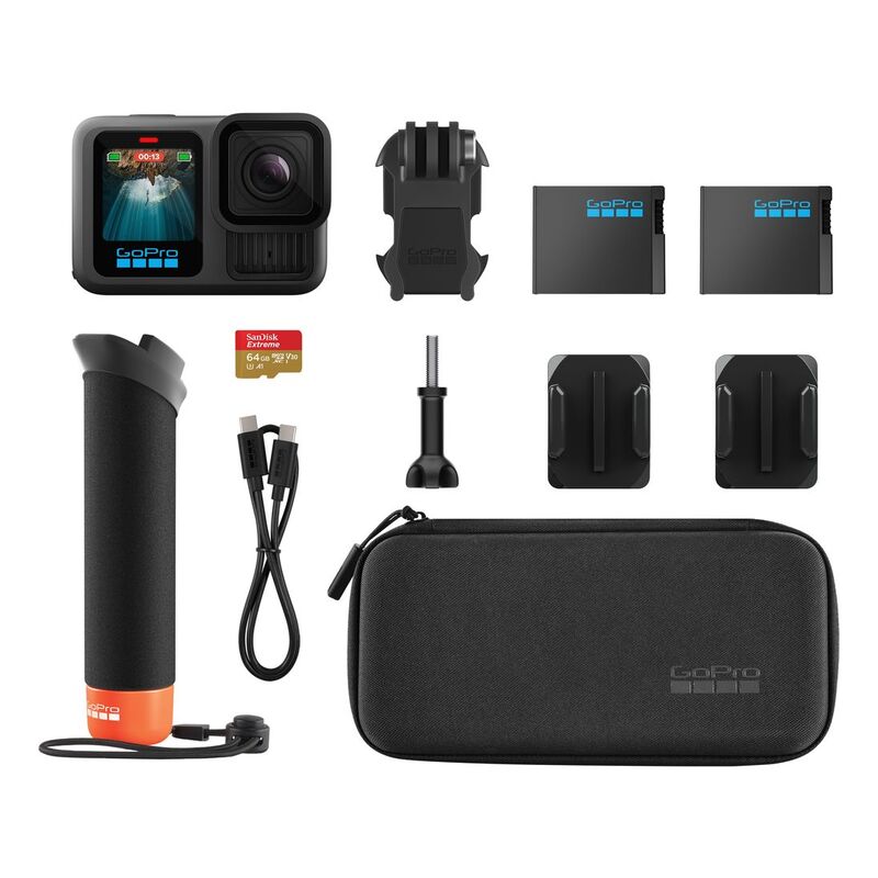 GoPro Hero 13 Action Camera - Accessory Bundle GoPro Hero 13 Action Camera - Accessory Bundle