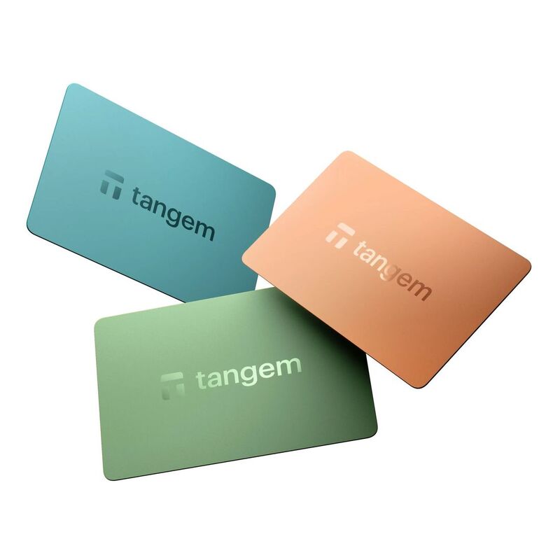 Tangem Crypto Hardware Wallet 2.0 - Pastel (Pack Of 3)