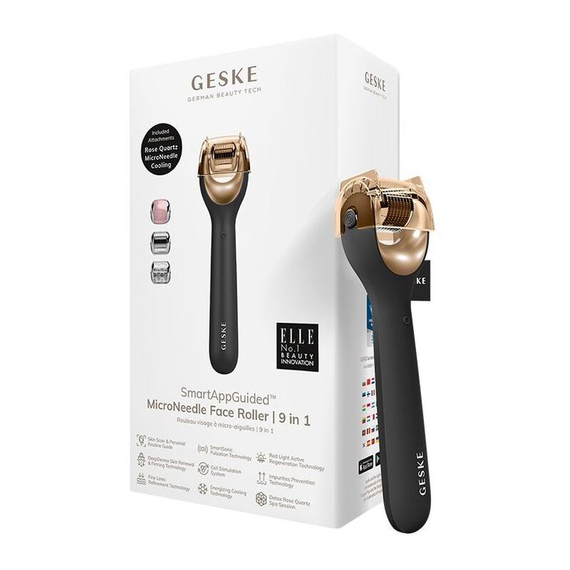 GESKE Micro Needle Face Roller 9 in 1 - Gray