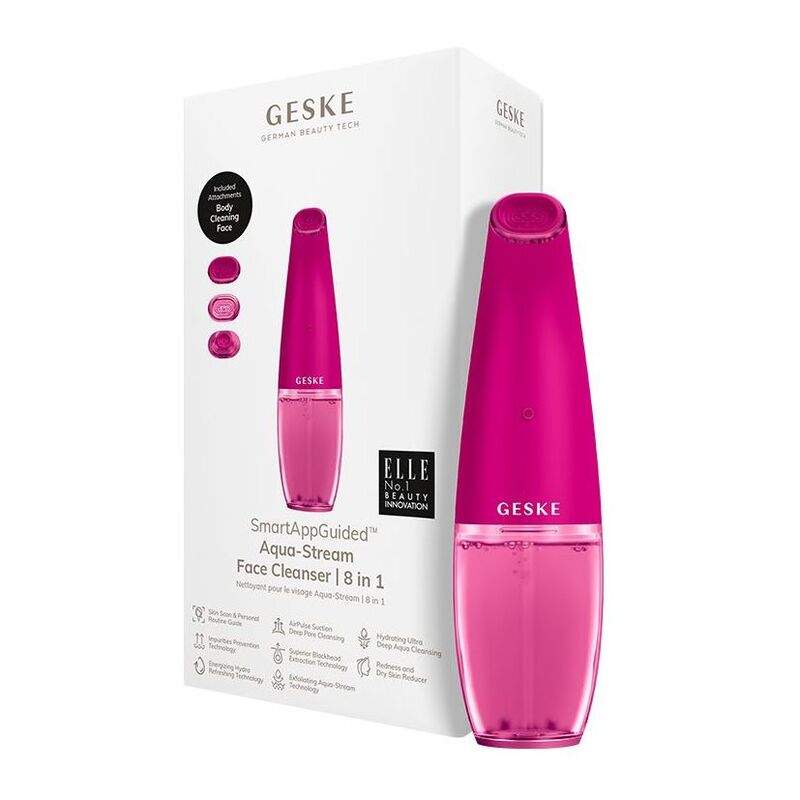 GESKE Aqua-Stream Face Cleanser 8 in 1 - Magenta