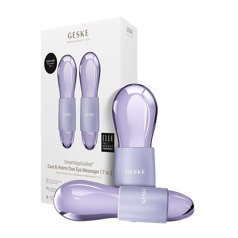 GESKE Cool & Warm Duo Eye Massager 7 in 1 - Purple