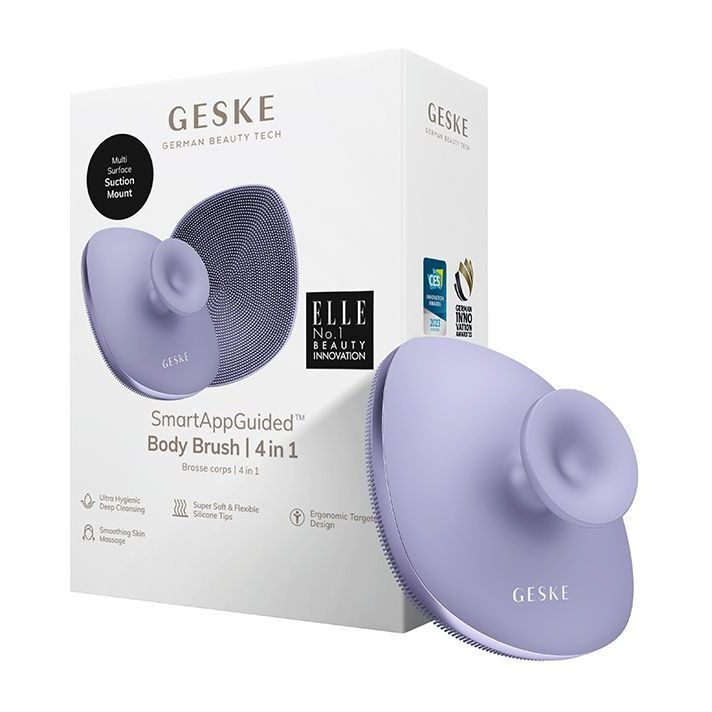 GESKE Body Brush 4 in 1 - Gray