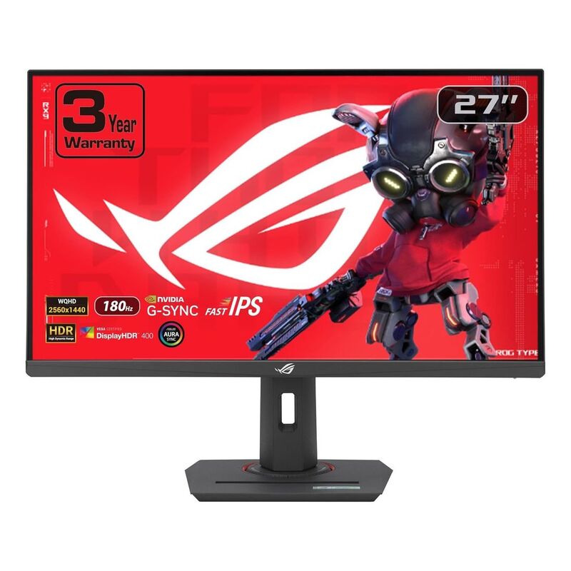 ASUS ROG Strix XG27ACG USB Type-C Gaming Monitor - 27-inch (2560x1440)/180Hz/1ms