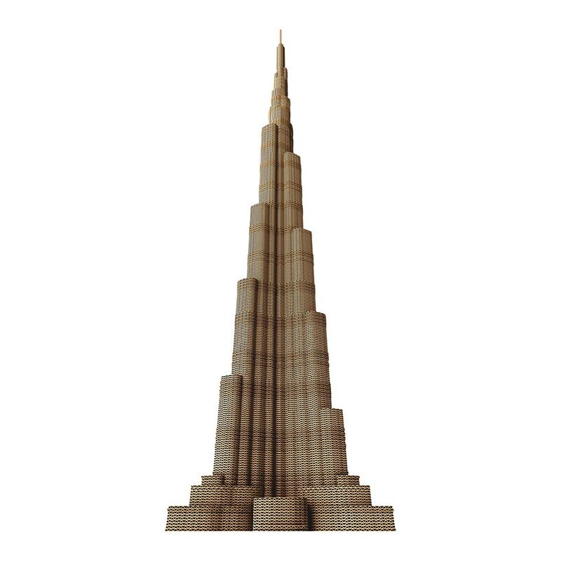 Cartonic Burj Khalifa 3D Puzzle (434 Pieces)