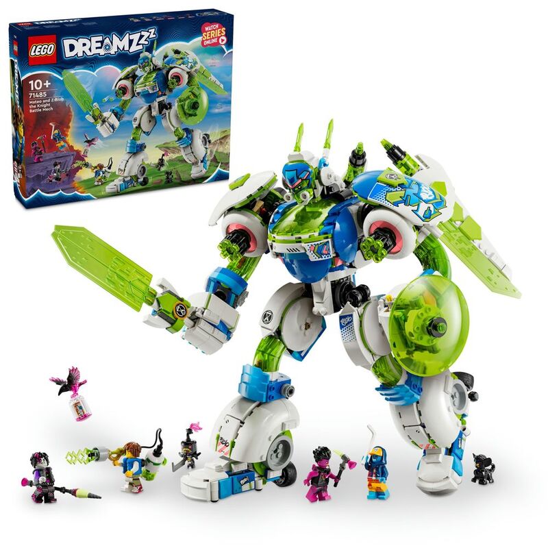 LEGO DREAMZzz Mateo and Z-Blob the Knight Battle Mech Toy 71485