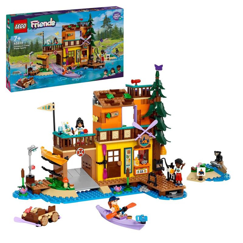 LEGO Friends Adventure Camp Water Sports Building Toy 42626 LEGO Friends Adventure Camp Water Sports Building Toy 42626
