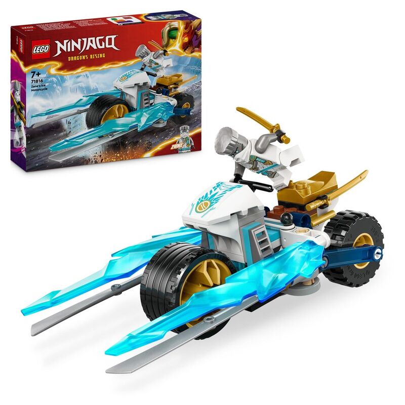 LEGO NINJAGO Zanes Ice Motorcycle Toy Set 71816