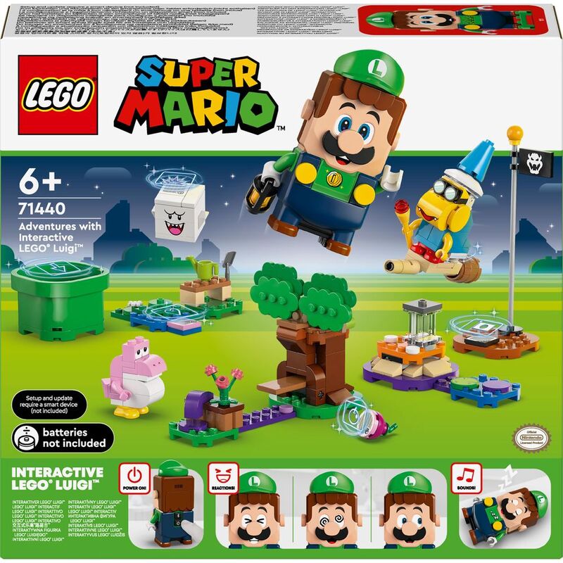 LEGO Super Mario Adventures with Interactive LEGO Luigi