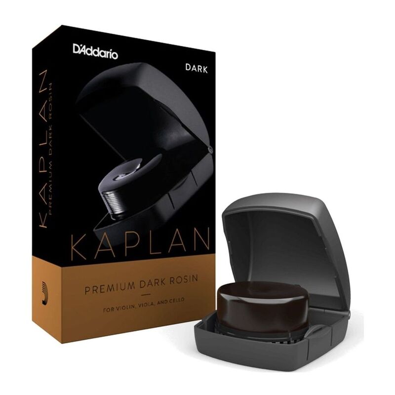 D'Addario Kaplan Premium Dark Rosin with Case Krdd D'Addario Kaplan Premium Dark Rosin with Case Krdd
