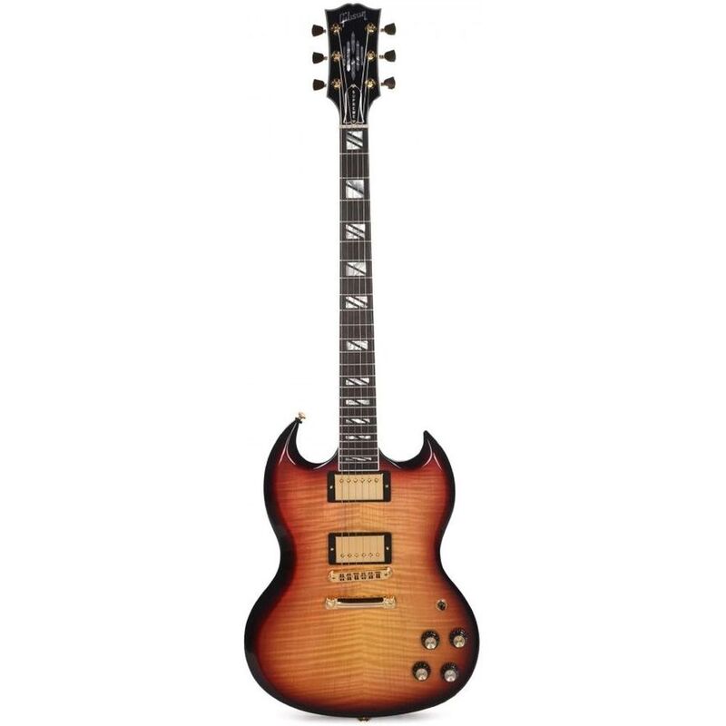 Gibson SGSU00FIGH1 SG Supreme Les Paul Electric Guitar - Fireburst