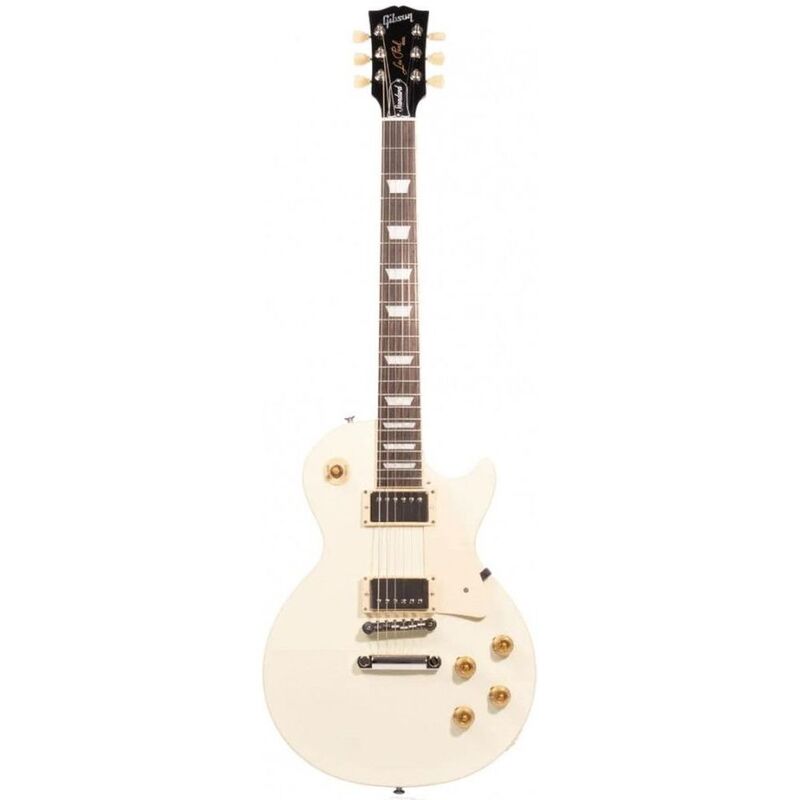 Gibson LPS5P00WTNH1 Les Paul Standard '50s Plain Top Electric Guitar - Classic White