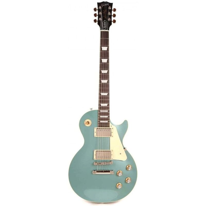 Gibson LPS6P00M4NH1 Les Paul Standard '60s Plain Top Electric Guitar - Inverness Green