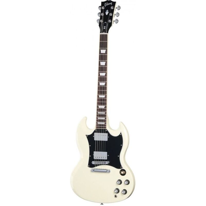 Gibson SGS00CWCH1 SG Standard Electric Guitar - Classic White