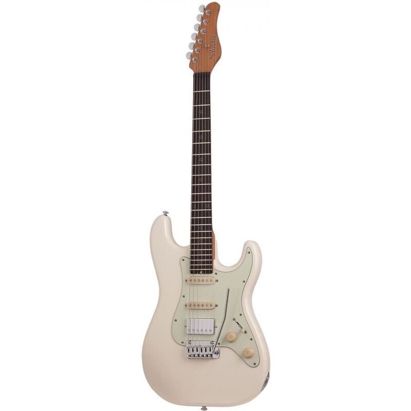 Schecter 1541 Electric Guitar Nick Johnston Signature Traditional HSS Electric Guitar - Atomic Snow