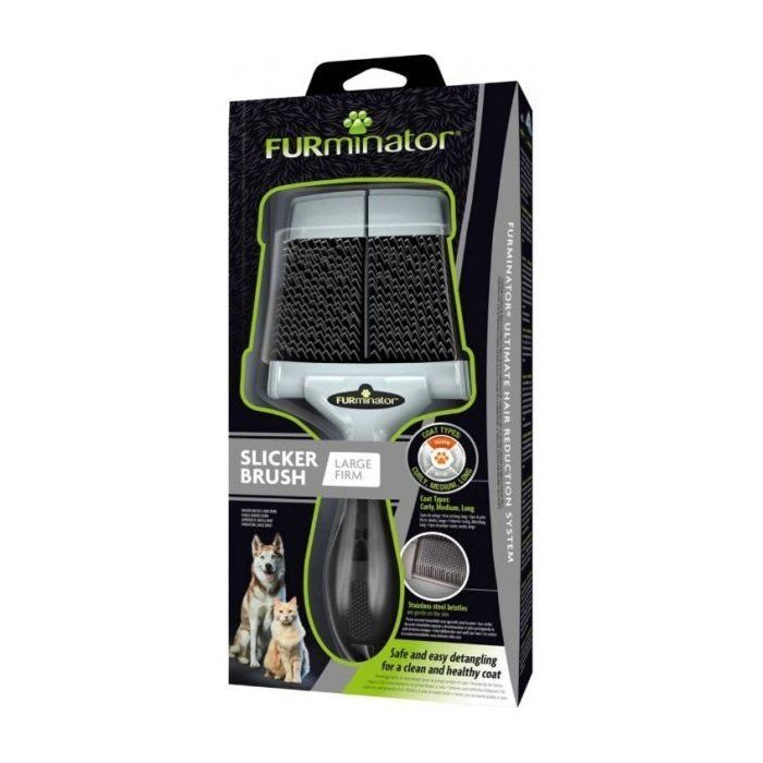 Furminator Dog & Cat Slicker Brush L Firm 12 Ya