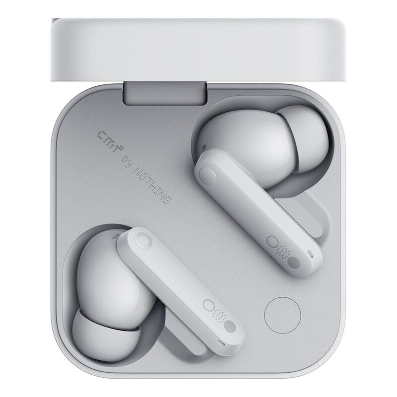 CMF By Nothing Buds Pro 2 True Wireless Earbuds - Light Grey