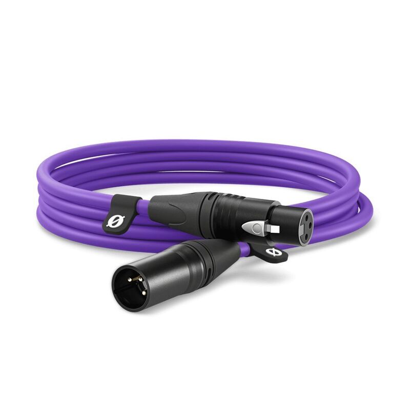 Rode Premium XLR Cable 3-Meter Purple