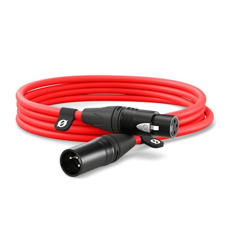 Rode Premium XLR Cable 3-Meter Red