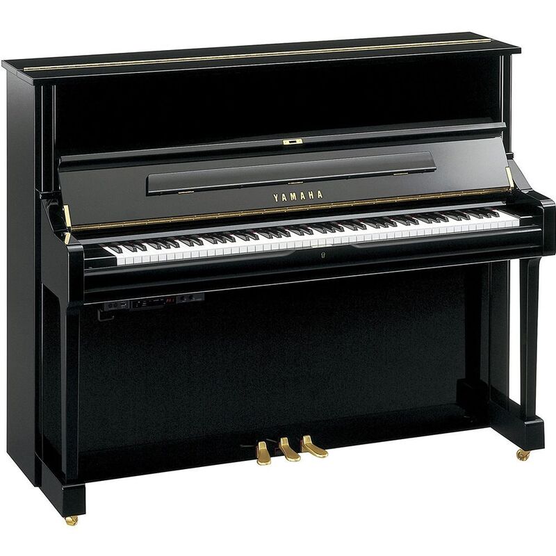 Yamaha U1 Transacoustic Ta3 Polished Ebony Upright Piano