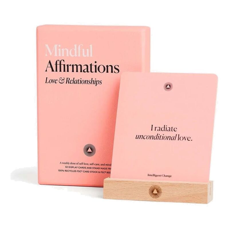 Intelligent Change Mindful Affirmations Love & Relationships - Pink