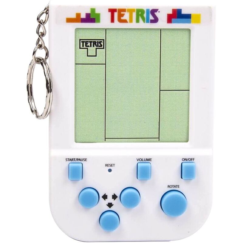 Fiz Tetris Keyring Arcade Game