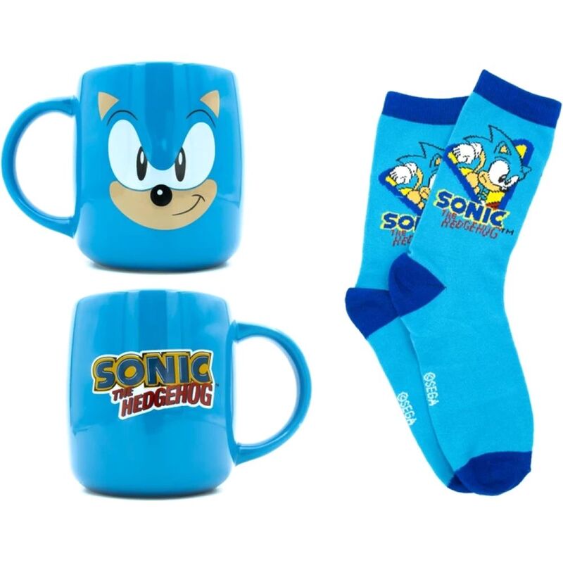 Fiz Sonic Mug & Sock Set