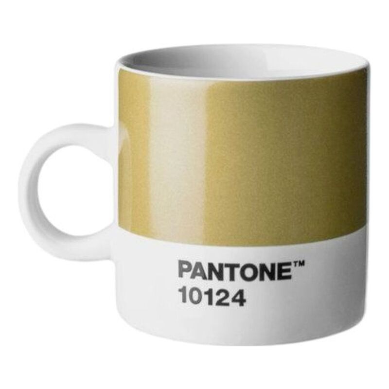 Pantone Espresso Cup 120 ml - Gold 10124C