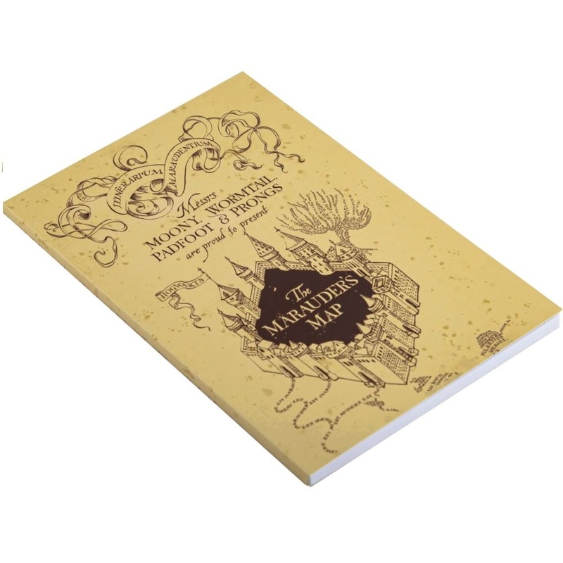 Cinereplicas Harry Potter Marauder Map Notebook