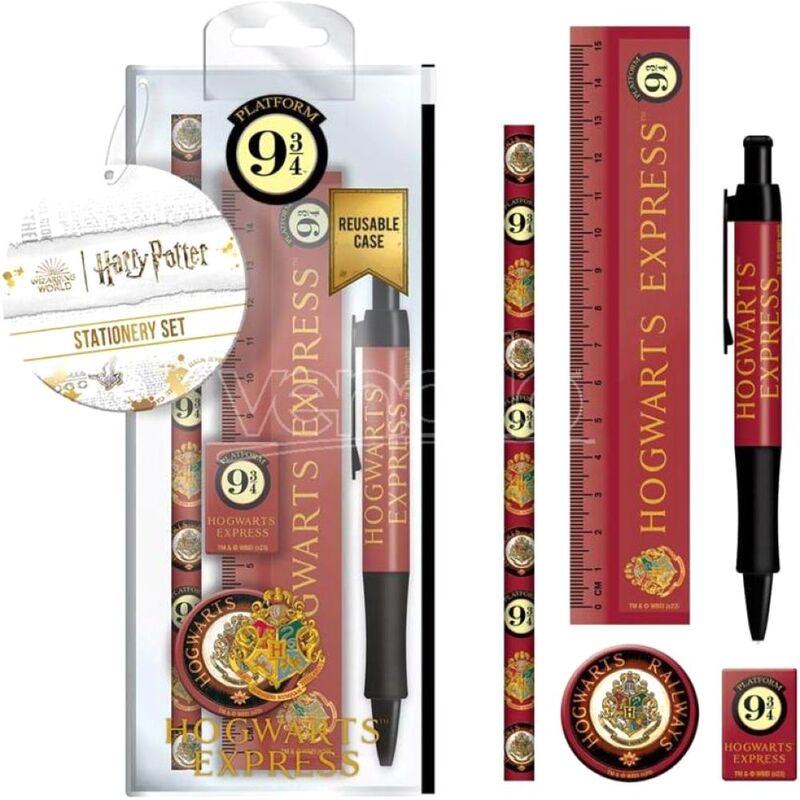 Pyramid Harry Potter Platform 9 3/4 Standard Stationery Set