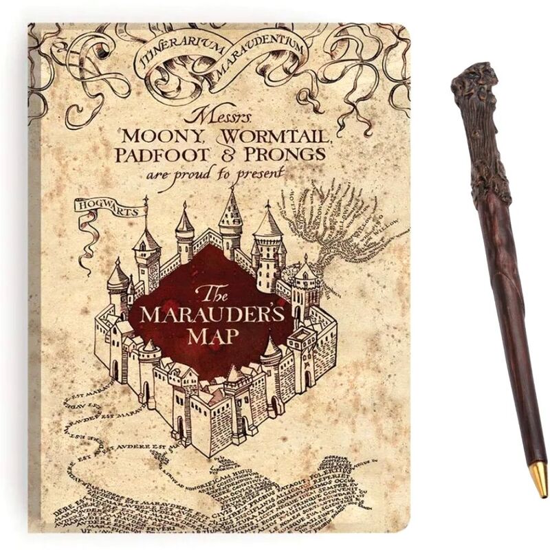 Pyramid Harry Potter Premium Notebook And Wand Pen Set