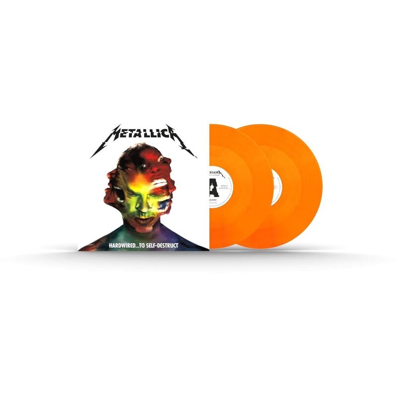 Hardwired To Self-Destruct (Orange Colored Vinyl) (Limited Edition) (2 Discs) | Metallica 