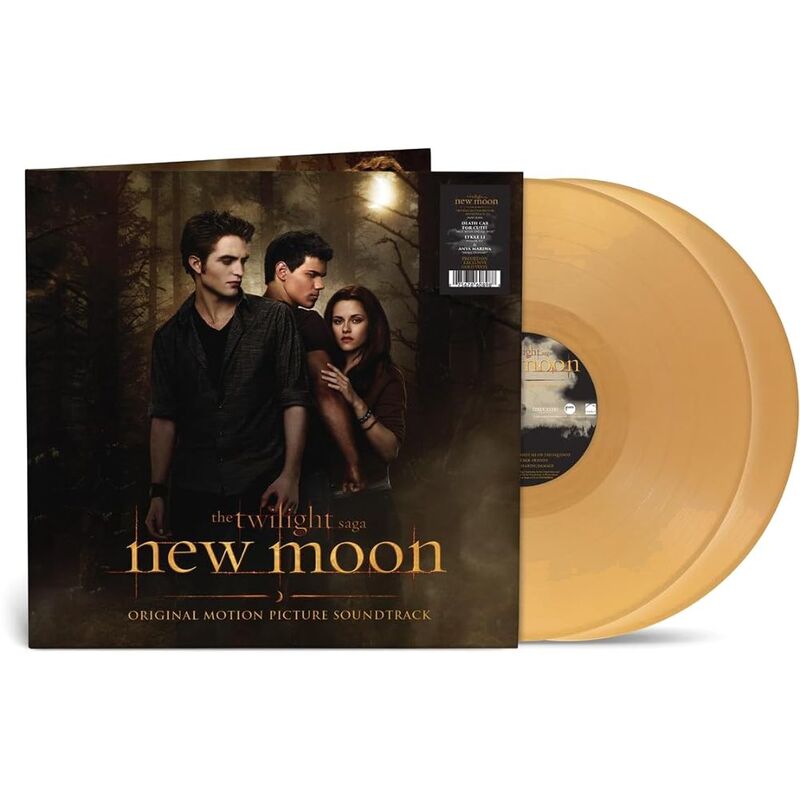 Twilight Saga: New Moon (Gold Colored Vinyl) (2 Discs) | Original Soundtrack