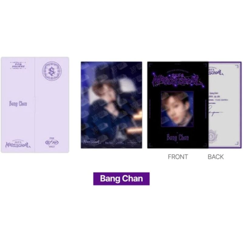 Skzoo Bang Chan Profile Poster Set | Stray Kids