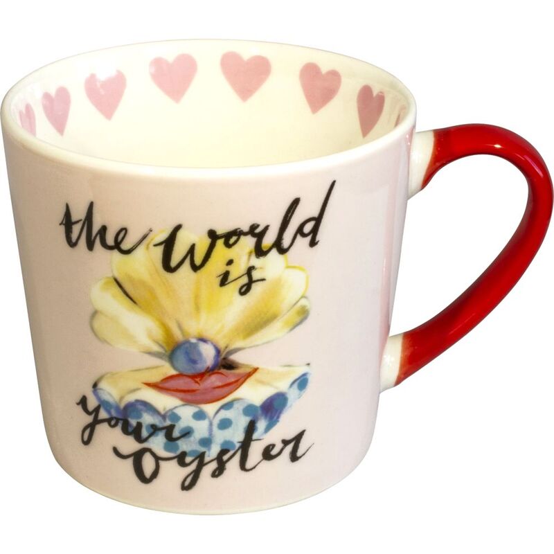 Eleanor Bowmer World Is Your Oyster Mug